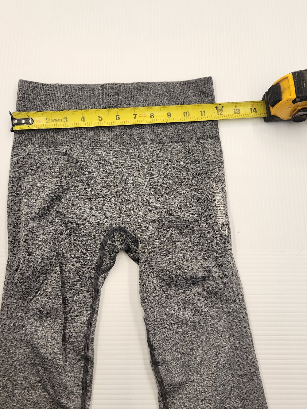 Gymshark Seamless High-Waist Leggings in Charcoal Gray - Picture 9 of 9